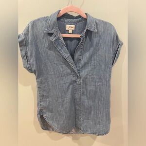 J. Crew denim top